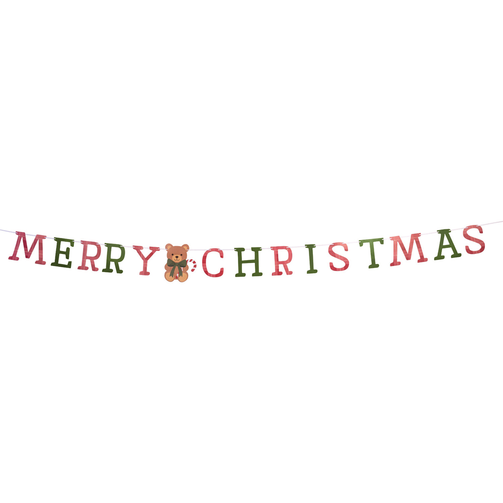 Christmas Teddy Banner Image 1
