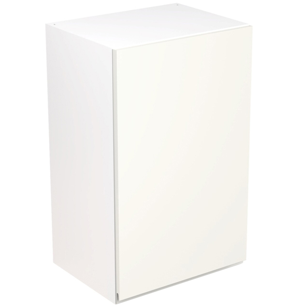 Kitchen Kit J-Pull Matt White Wall Kitchen Cabinet Flatpack 450mm Image 1
