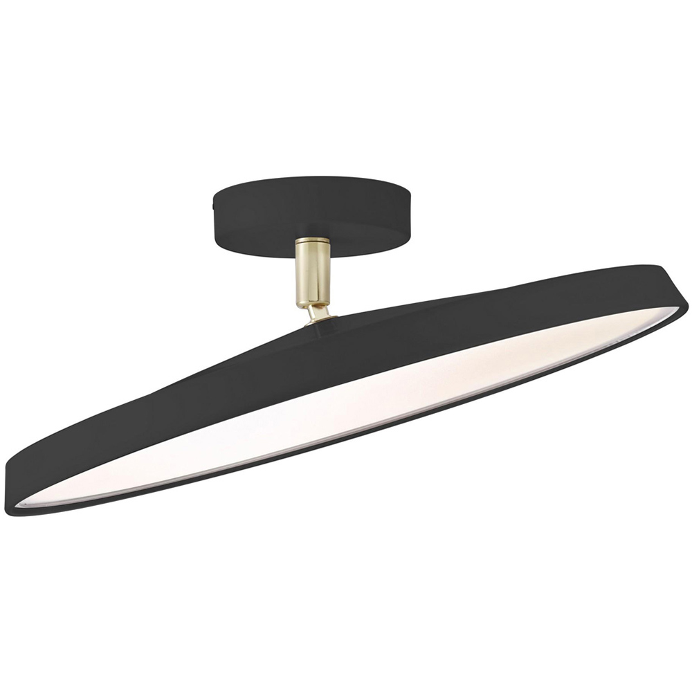 Nordlux Kaito 2 Pro 40 Black Ceiling Light Image 1