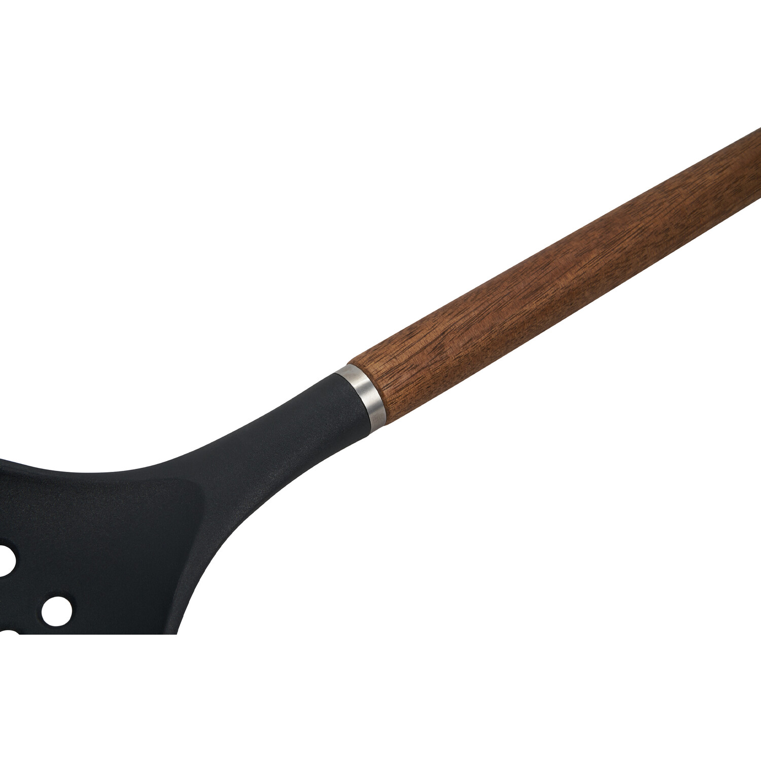Skimmer with Acacia Handle - Black Image 5
