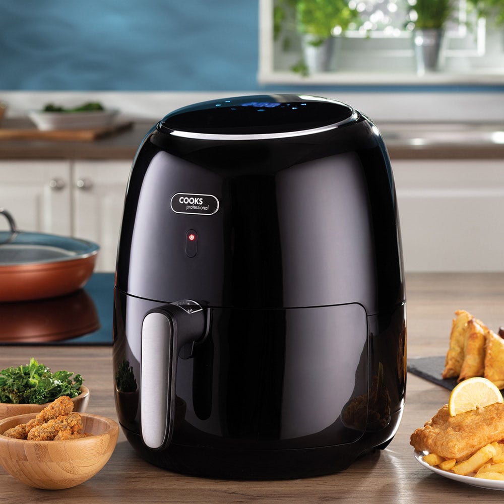 Cooks Professional G4271 Black 5L Digital Air Fryer Image 2