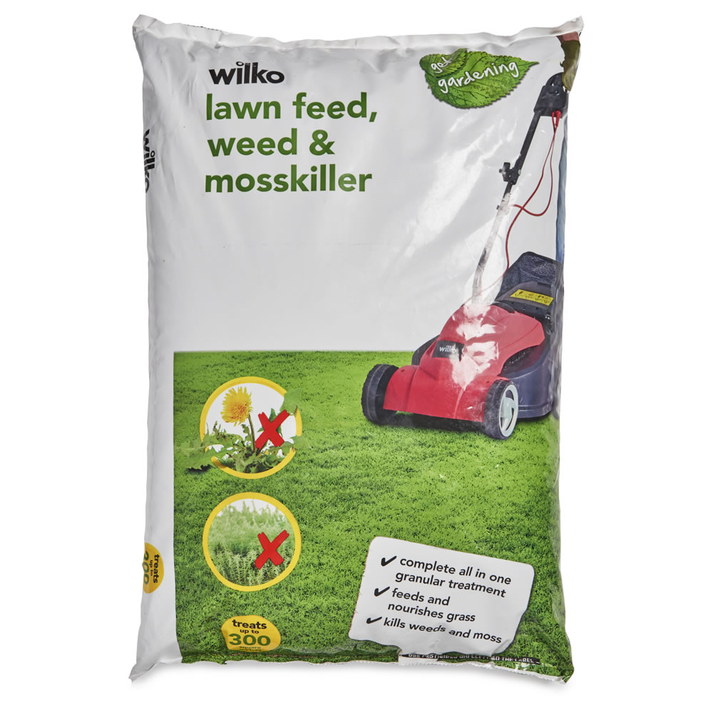 Wilko Lawn Feed Weed and Mosskiller 10.5kg Image 1