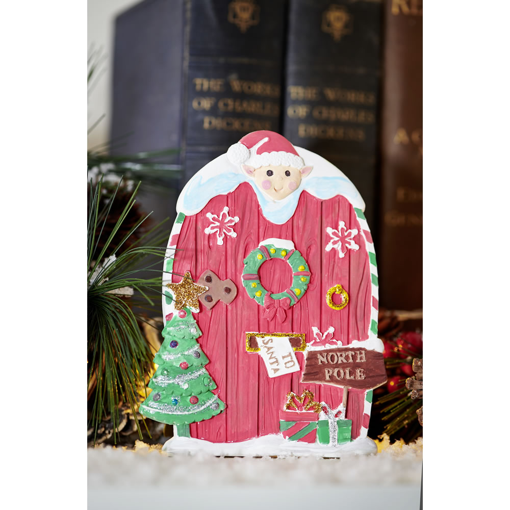 Wilko Paint Your Own Christmas Door Image 3