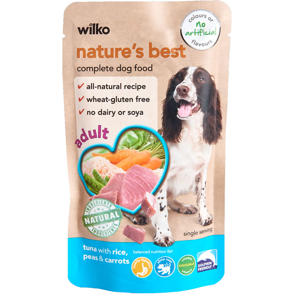 Wilko Nature's Best Tuna, Rice & Veg Complete Dog Food 150g Image 1
