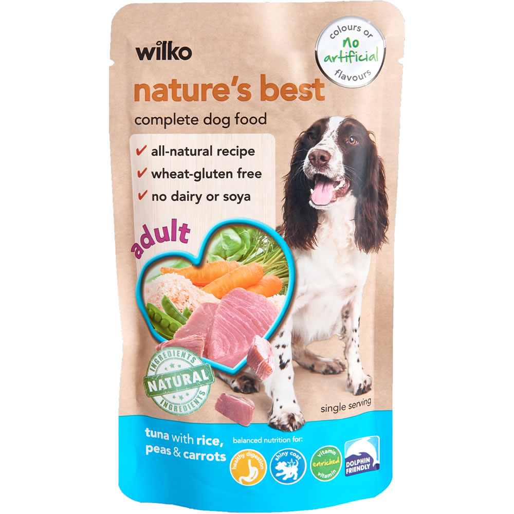 Wilko Nature's Best Tuna, Rice & Veg Complete Dog Food 150g Wilko
