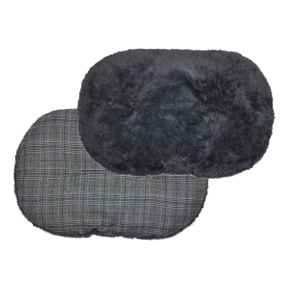 Single Wilko Reversible Dog Bed Cushion 46 x 33cm in Assorted styles Image 4