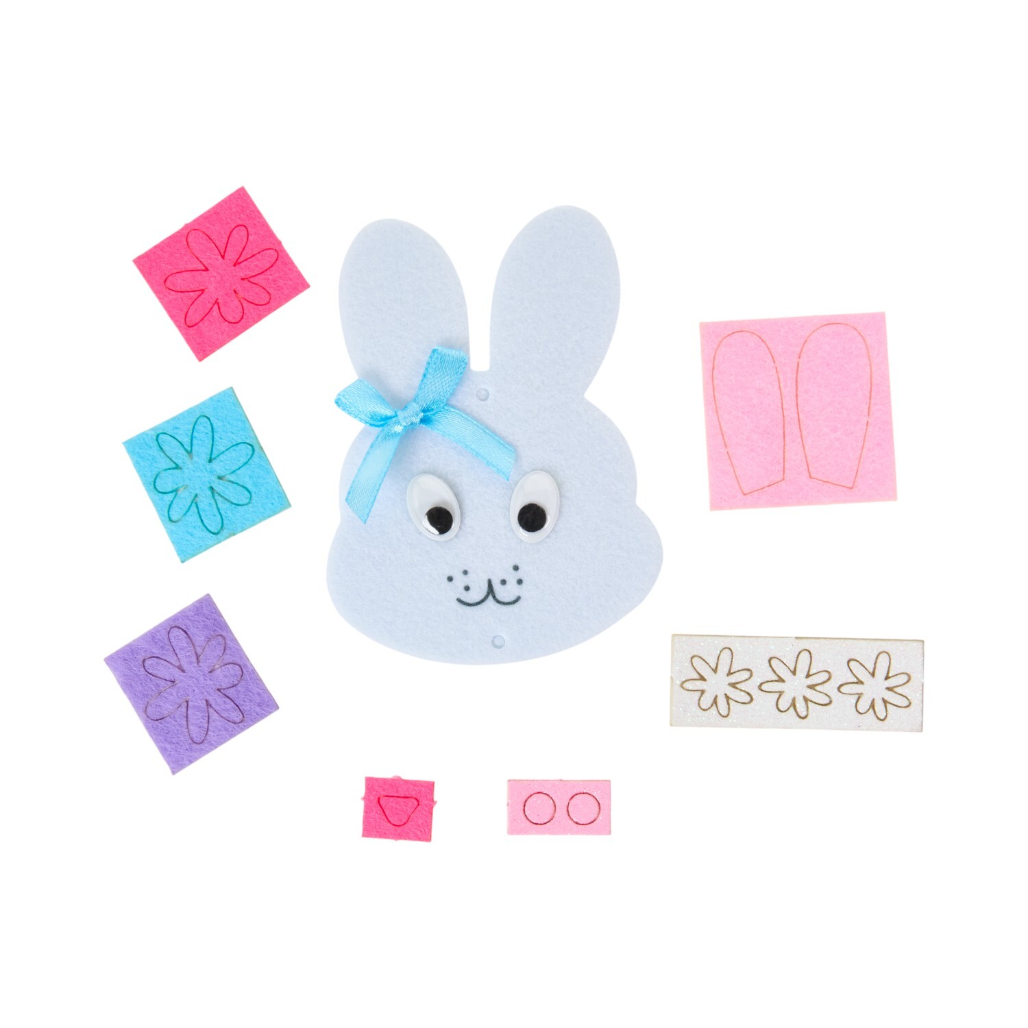 Bunny Carrot Hanging Decoration Kit Image 4