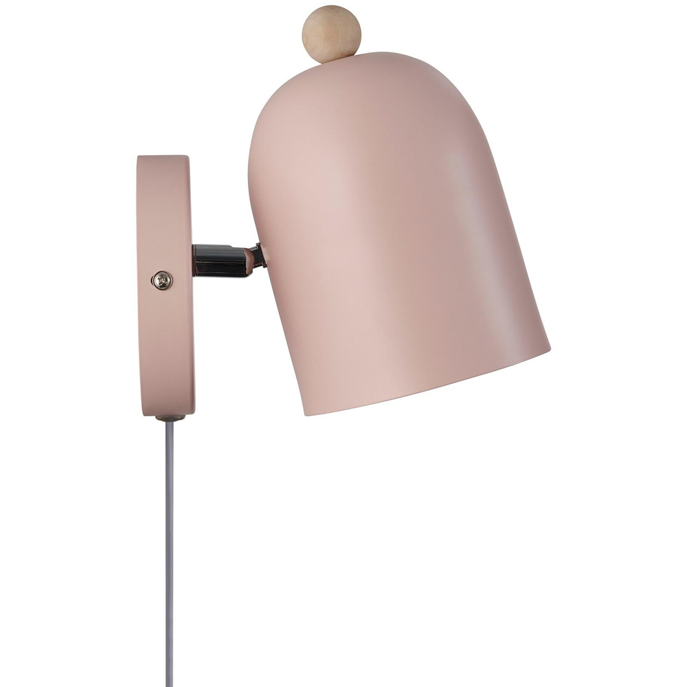 Nordlux Gaston Dusty Rose Adjustable Wall Light Image 5
