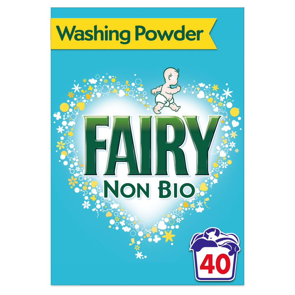 Fairy Non Bio Washing Powder 40 Washes 2.6kg Image