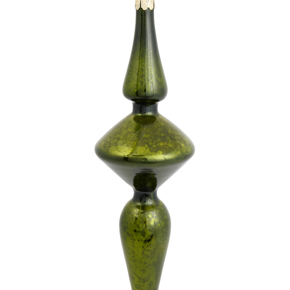 Christmas Antique Droplet Pine Green Image 3