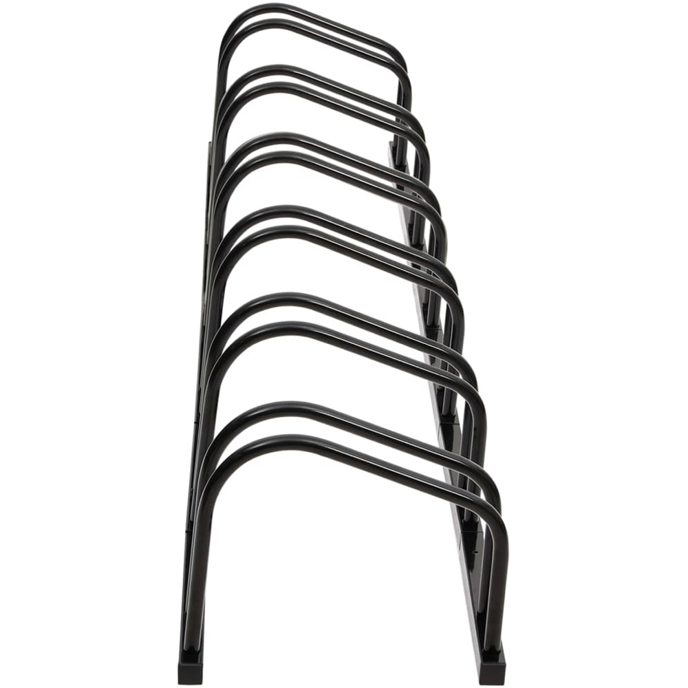 Wallplus Black Steel 6 Space Bike Rack Image 3