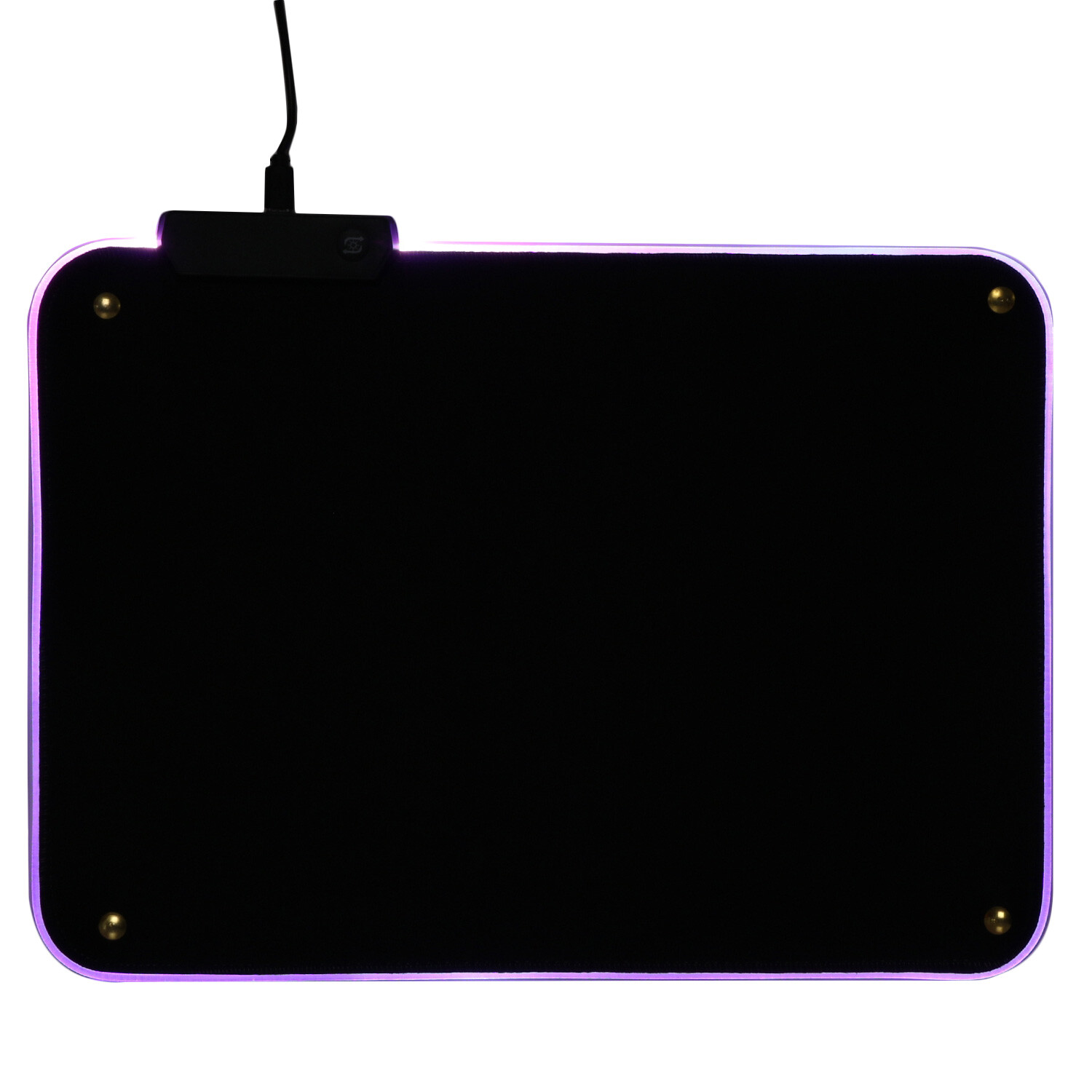 Black LED Gaming Mouse Pad Image 4