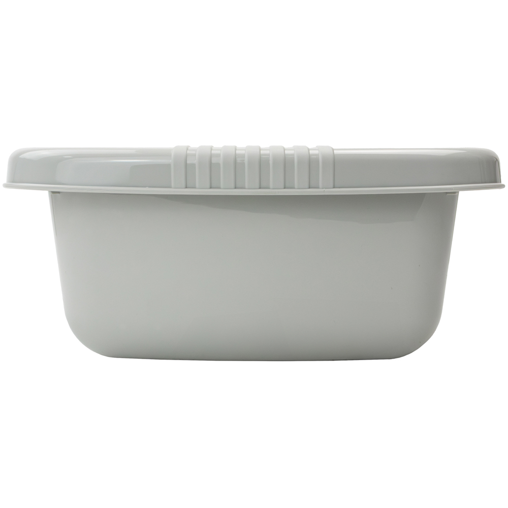 JVL Grey Plastic Nestable Washing Up Cleaning Bowl Set of 3 Image 3
