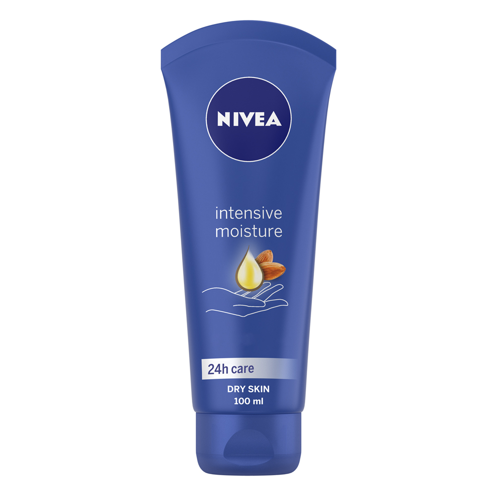 Nivea Almond Oil & Shea Butter Intensive Hand Cream for Dry Skin 100ml Image 1