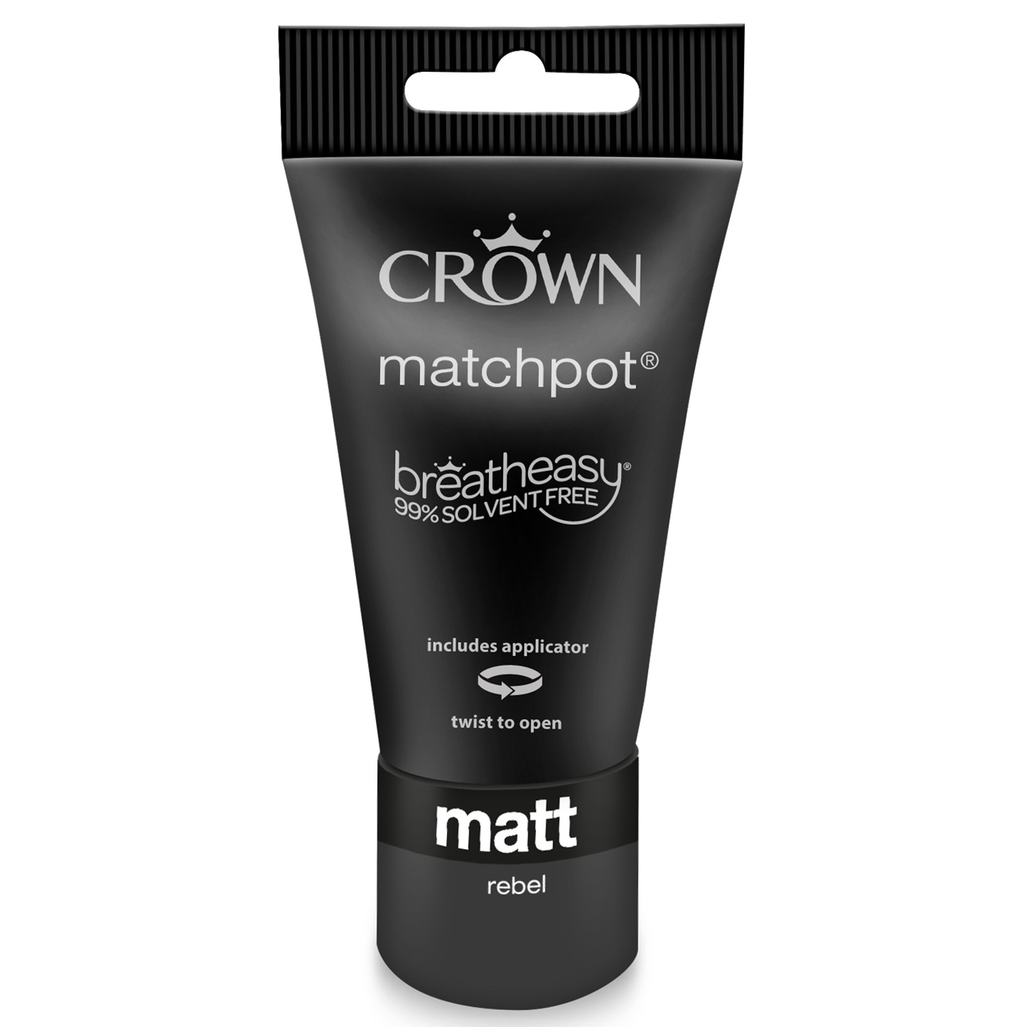 Crown Breatheasy Rebel Matt Feature Wall Tester Pot 40ml Image