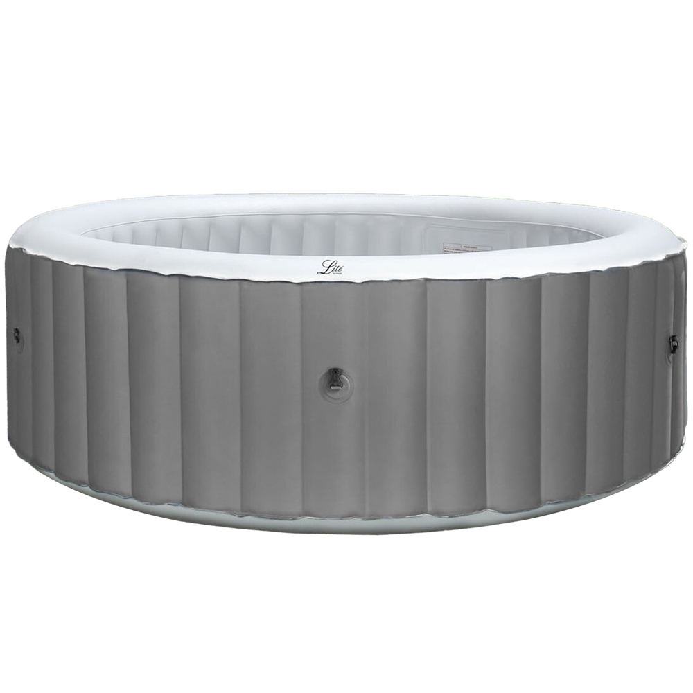Mspa Lite Hot Tub - Grey / 4 / Round Image 1