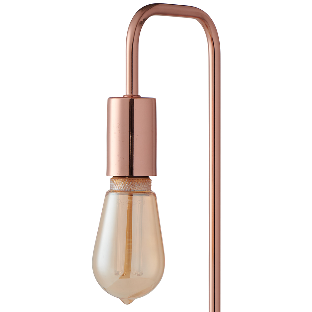 Wilko Copper Angled Table Lamp Image 4