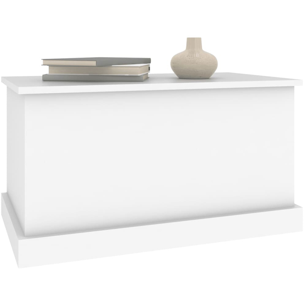 vidaXL White Storage Box Image 3