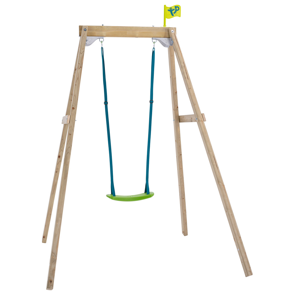 Tp Forest Wooden Single Swing Set Image 1