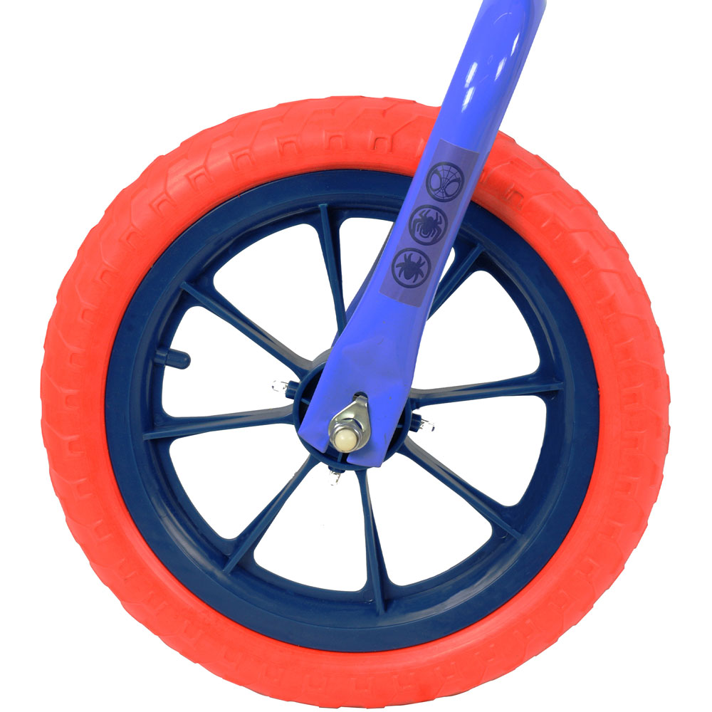 Spidey and His Amazing Friends 12 inch Balance Bike with Light-Up Wheels Image 7