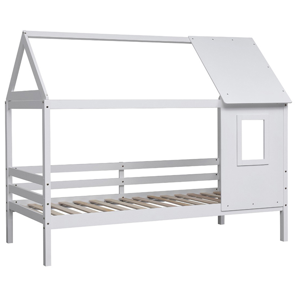 Flair Nature Single White Treehouse Bed Frame Image 2