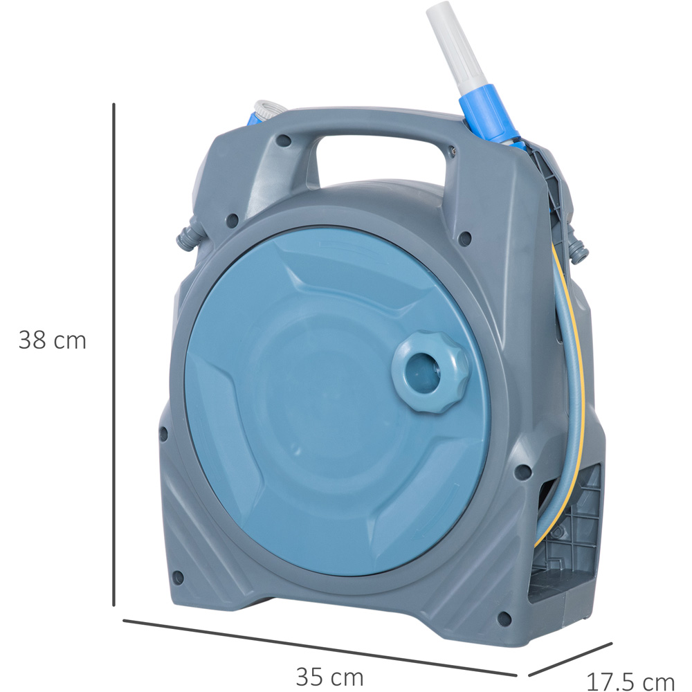 Outsunny Compact Hose Reel 20m Wilko