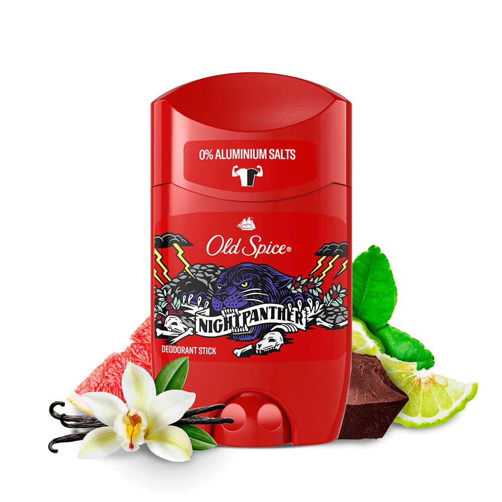Old Spice Night Panther Deodorant Stick 50ml Image 5