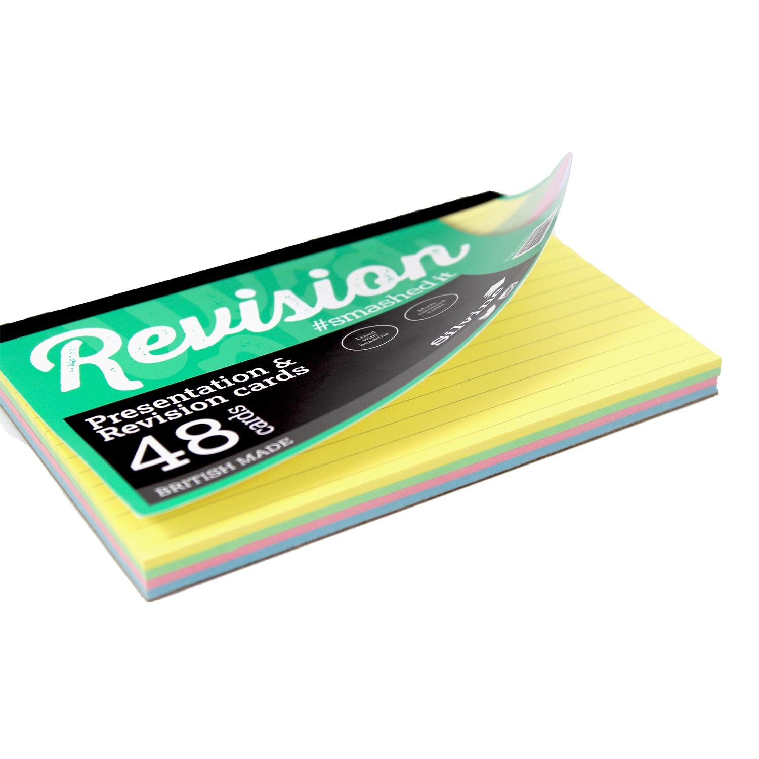 Silvine Multicoloured Revision Cards Notepad Image 3