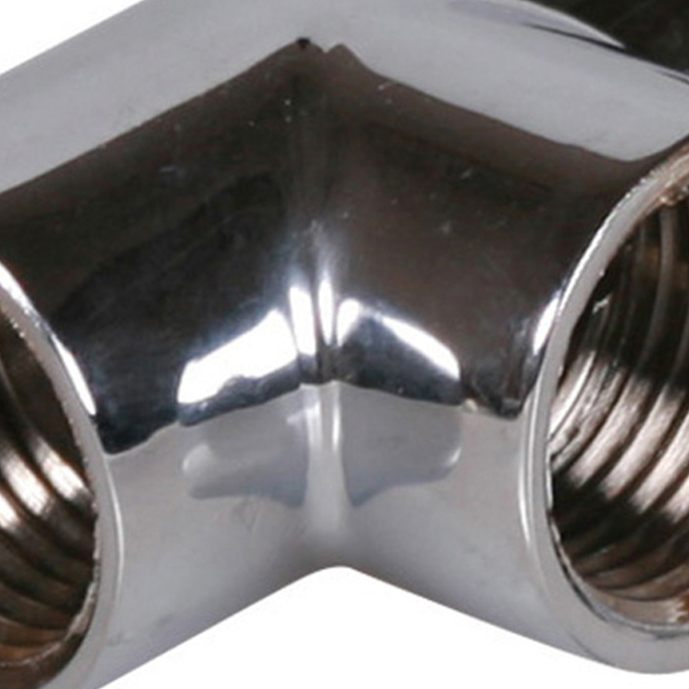 Terma Chrome Dual Fuel Towel Rail T-Piece Image 3