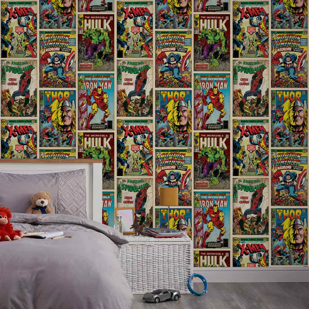 Marvel Superheroes Comic Cover Wallpaper Image 3
