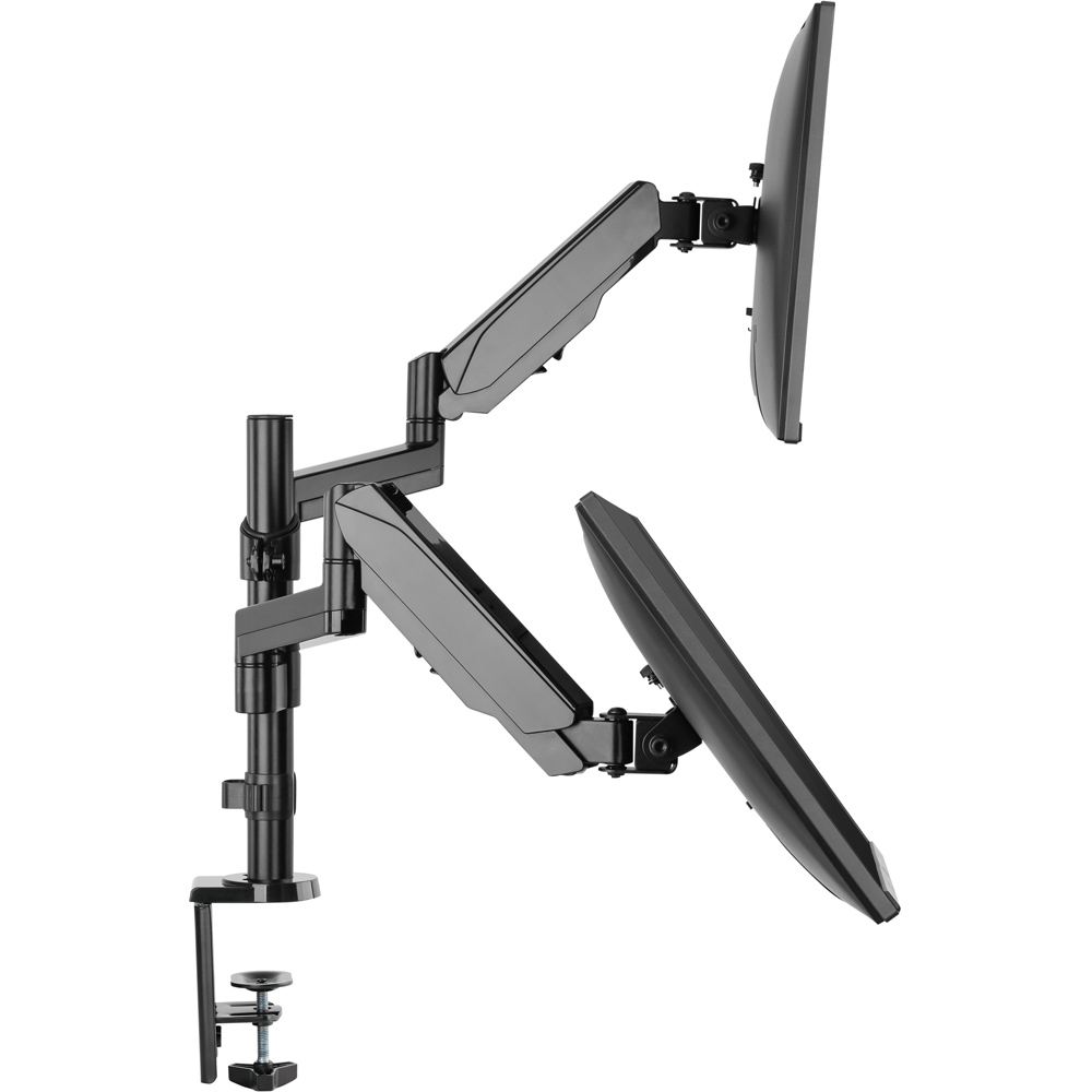 ProperAV 19 to 32 Inch Dual Swing Arm PC Monitor Mount Image 3