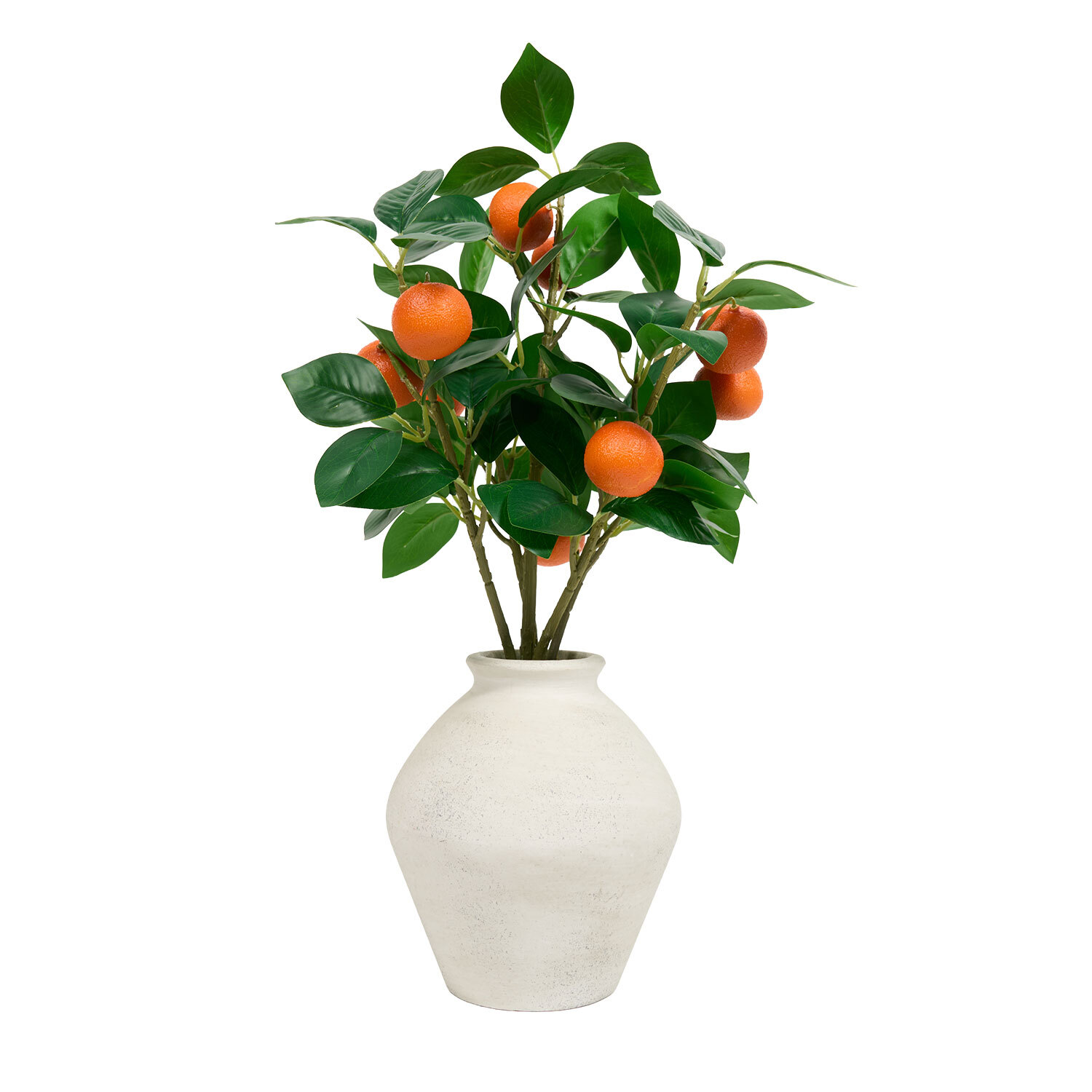 Potted Faux Citrus Tree Image 3