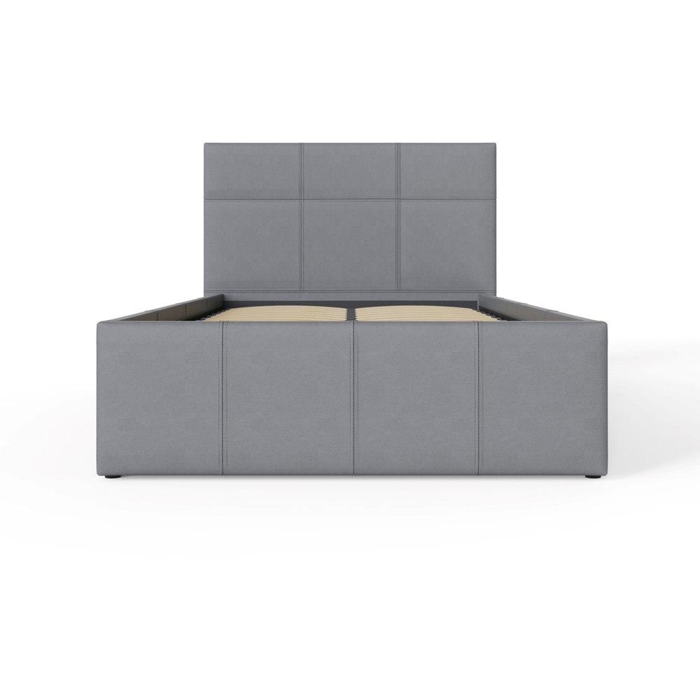 GFW Single Grey End Lift Ottoman Bed Image 3