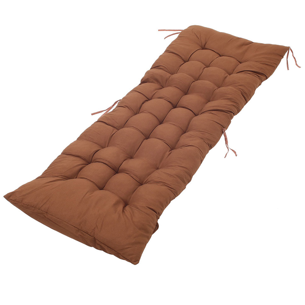 Living and Home Brown Sun Lounger Cushion Cover Image 1