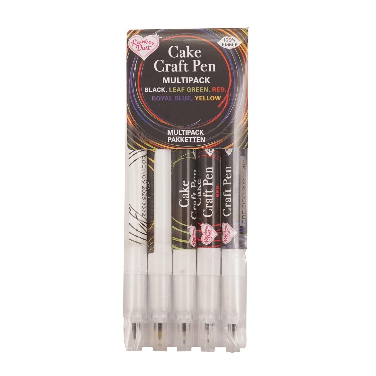 Pack of 5 Cake Craft Pens Image