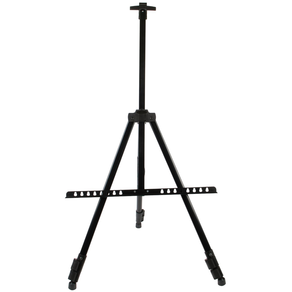 Aluminium Field Easel in Carry Bag Black Image 2