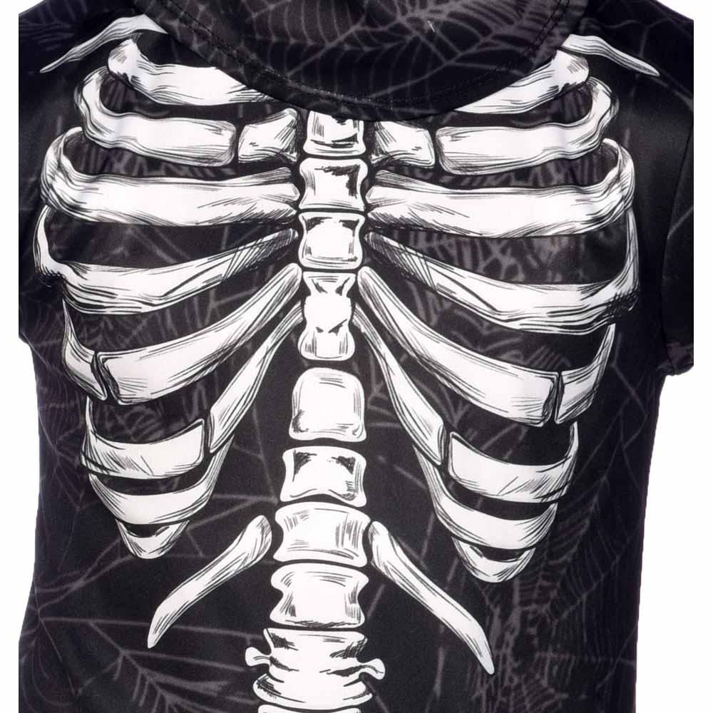 Wilko Skeleton Suit 7-8 Image 3