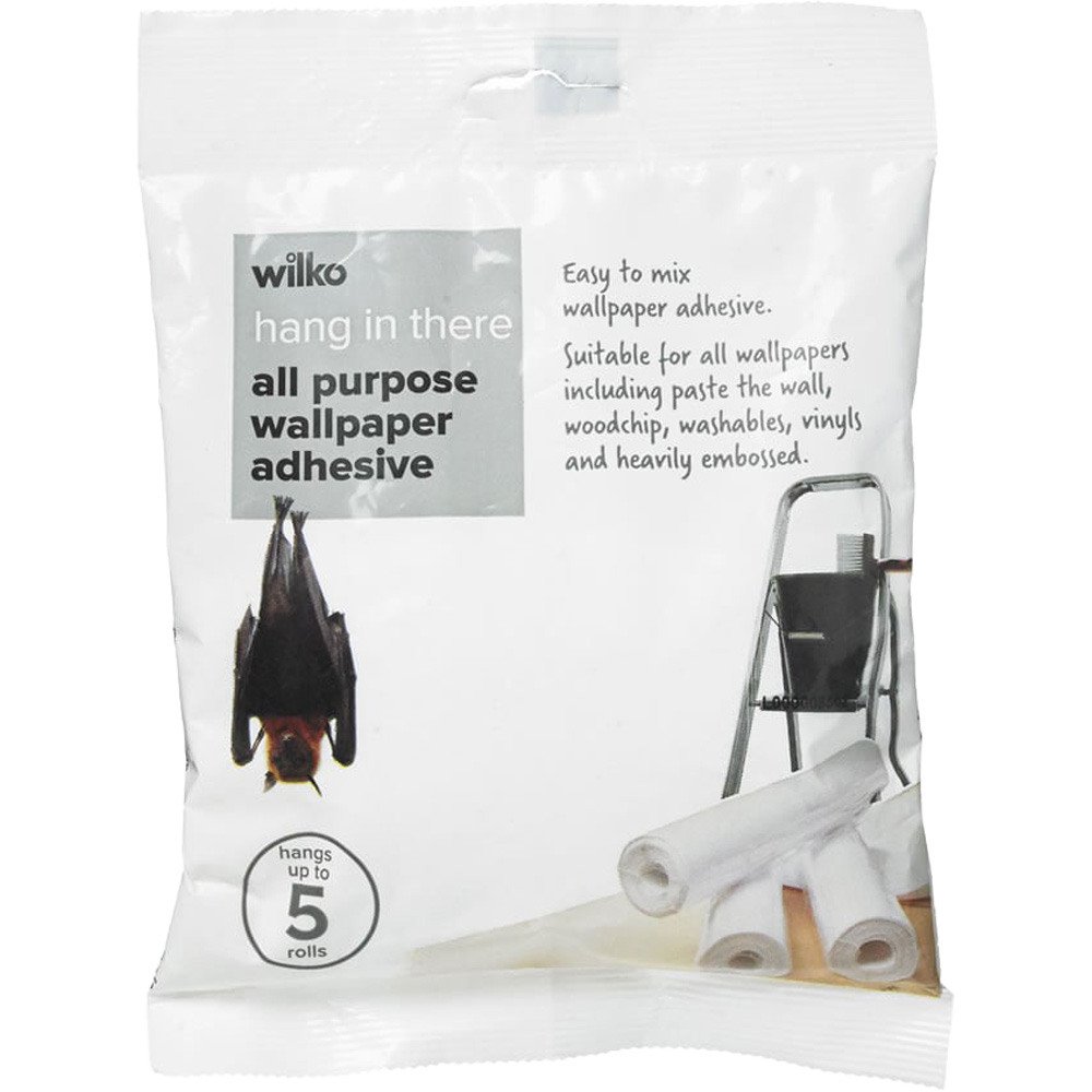 Wilko All Purpose Wallpaper Adhesive 5 rolls Image