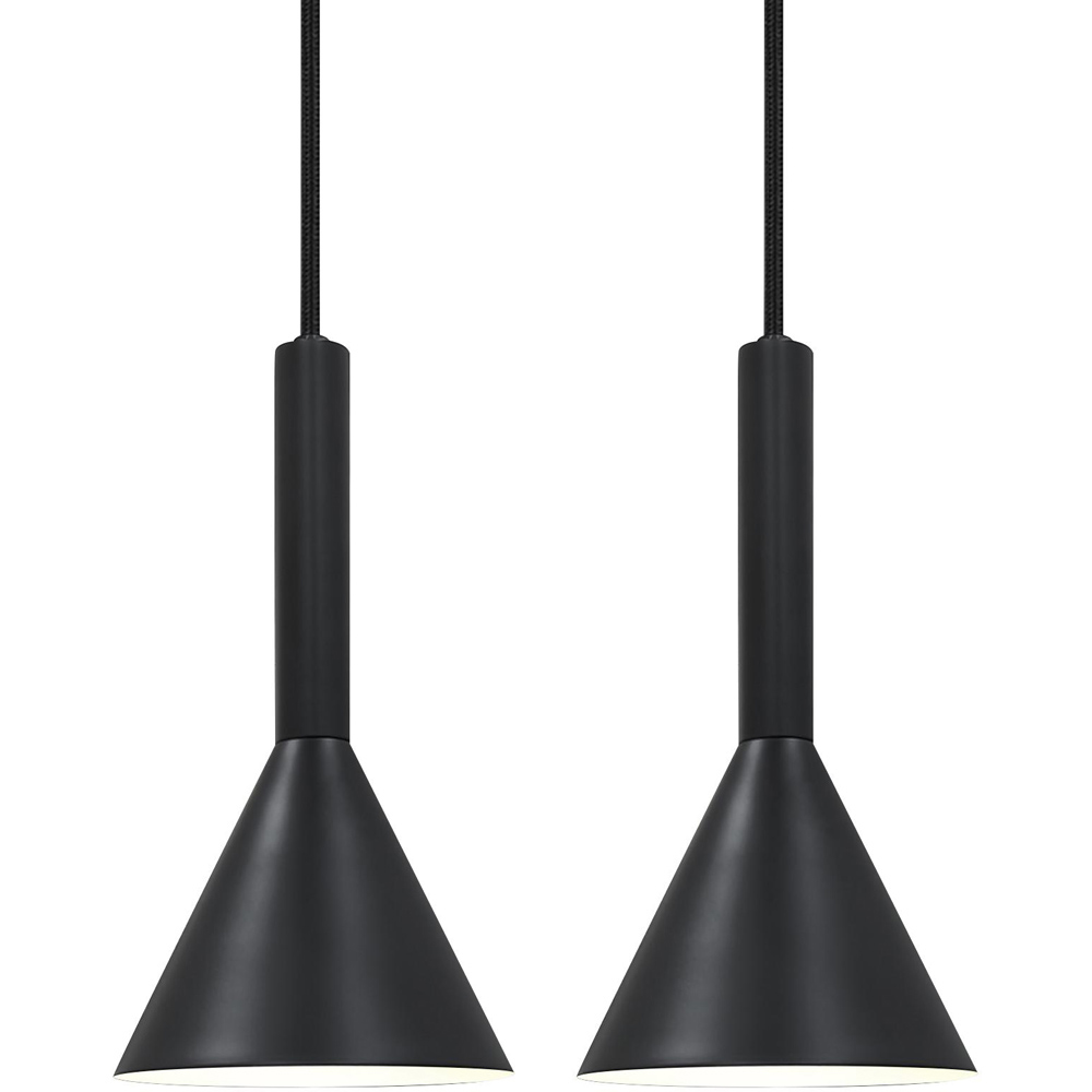 Nordlux Kelvis 2-Kit Black Pendant Light Image 6