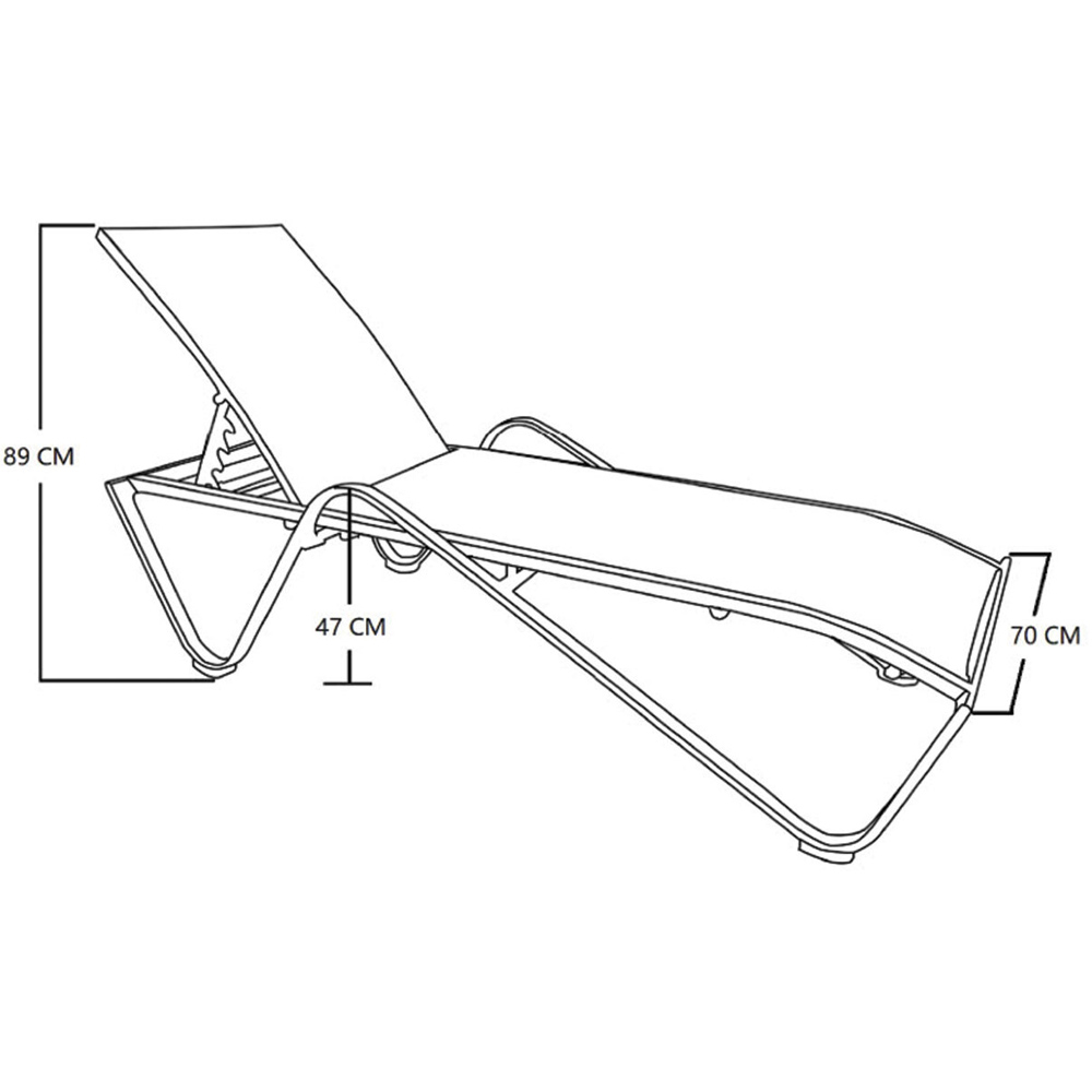 Larrisa Sunlounger Image 3
