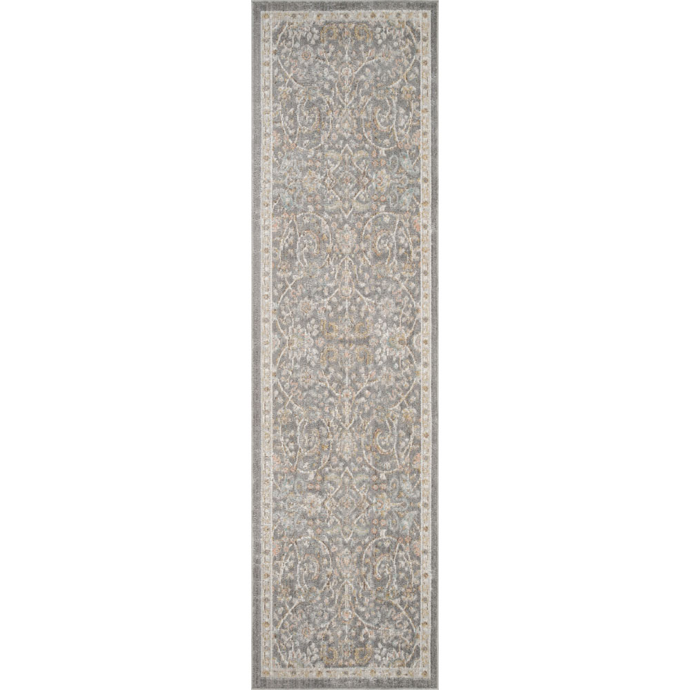 Desire Rugs Maia Grey Floral Non Slip Rug 200 x 300cm Image 6