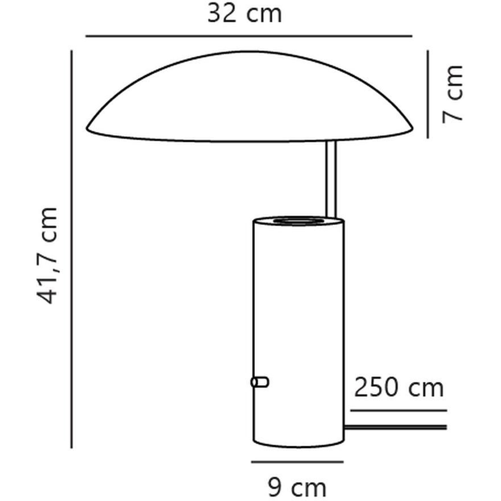 Nordlux Mademoiselles Black Marble Base Table Lamp Image 5