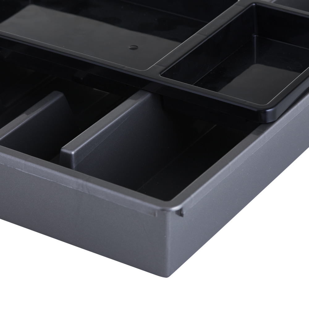 Moda 2 Tier Cutlery Tray Platinum Wilko