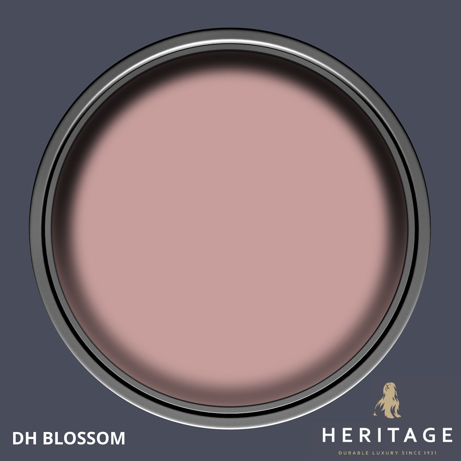 Dulux Heritage Walls and Ceilings DH Blossom Velvet Matt Emulsion Paint 2.5L Image 3