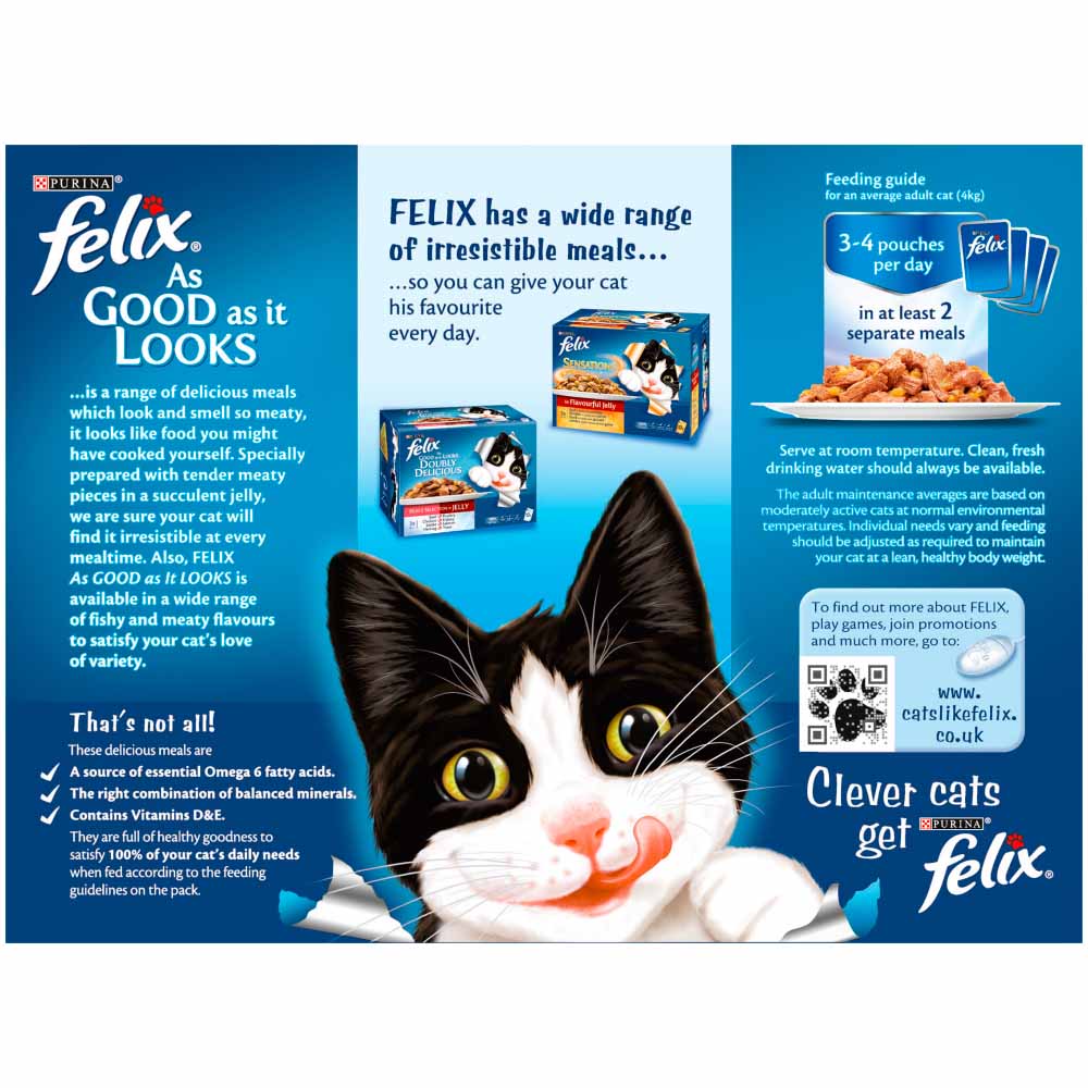 Felix As Good As It Looks Cat Food Ocean 12 x 100g Image 4