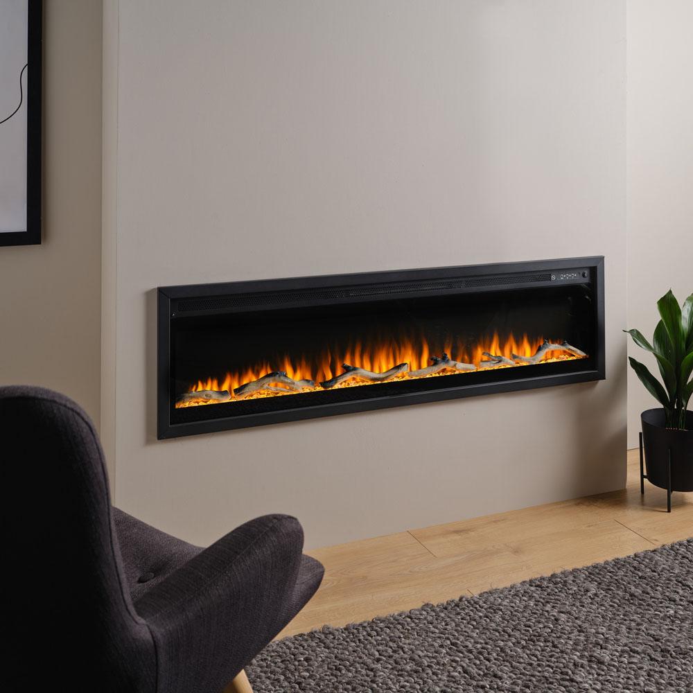 Focal Point Sasanoa Dark Grey Electric Fire 60in 1.5kW Image 8