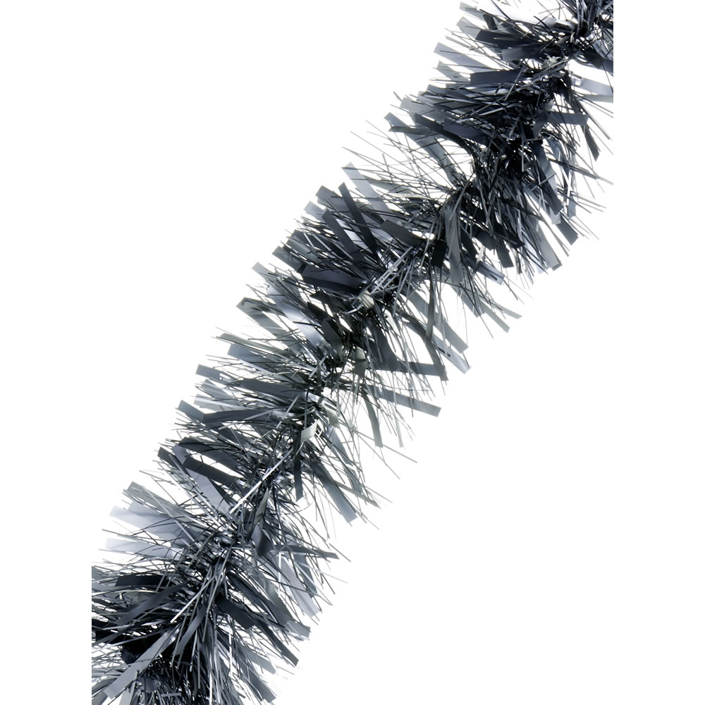 Wilko Matt Silver Tinsel 2m Wilko