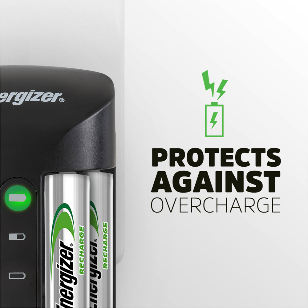 Energizer Recharge Pro NiMH Rechargeable AA and AAA Batteries Charger Image 7