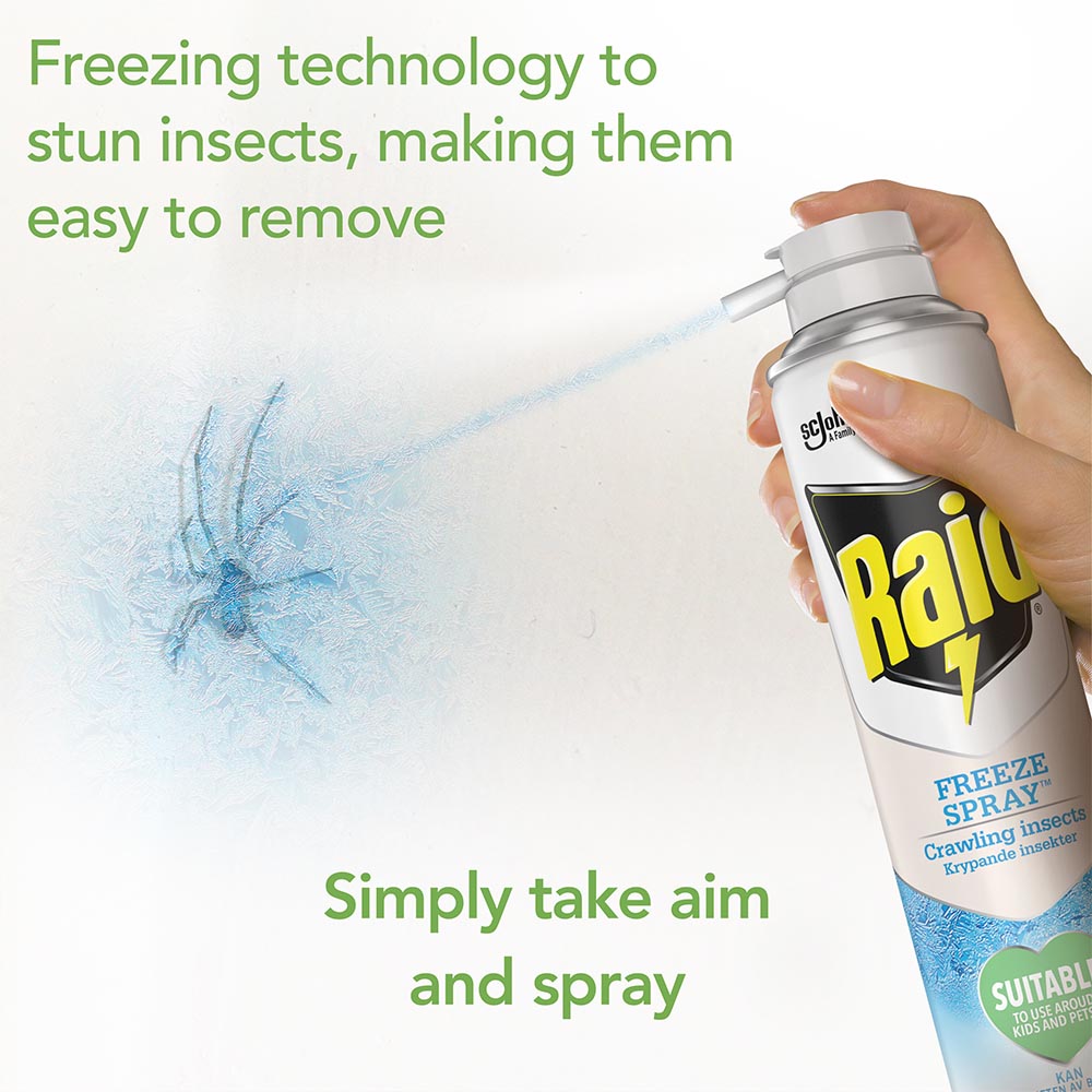 Raid Freeze Spray 350ml Image 4