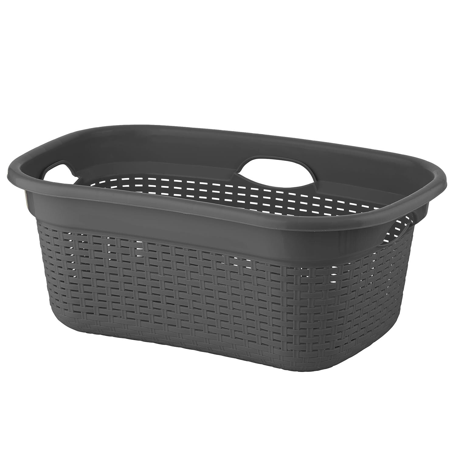 60L Multipurpose Laundry Basket - Grey Image